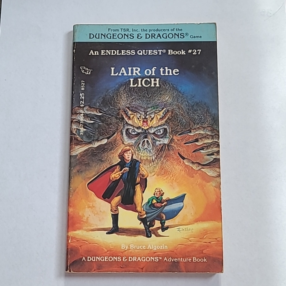 Lair of the LICH- Dungeons & Dragons Endless Quest by Bruce Algozin #27